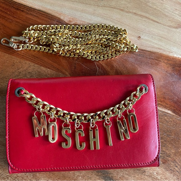 Moschino Logo Chain Clutch, Wallet, Small Bag (limited edition) - Picture 16 of 16